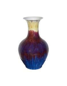 Vase Globulaire 63cm -Sang de boeuf