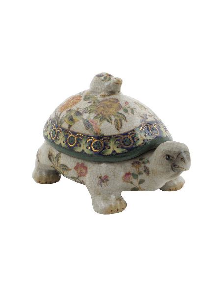 Tortuga de porcelana. Tortuga 18cm -Milex